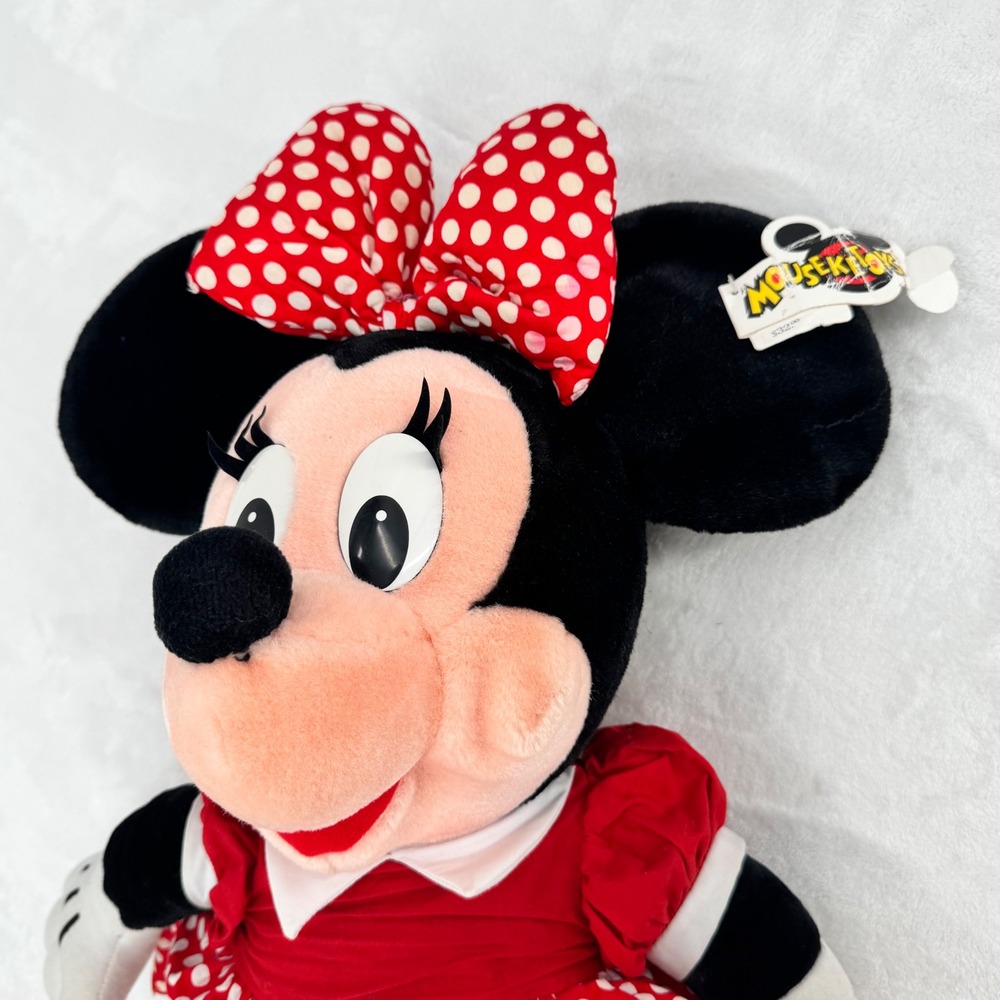 Vintage Disney Minnie Mouse Mouseketoys Plush 24" Disneyland Collectible Release - Picture 2 of 13
